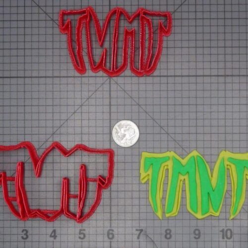 Teenage Mutant Ninja Turtle - TMNT Logo 266-K101 Cookie Cutter Set