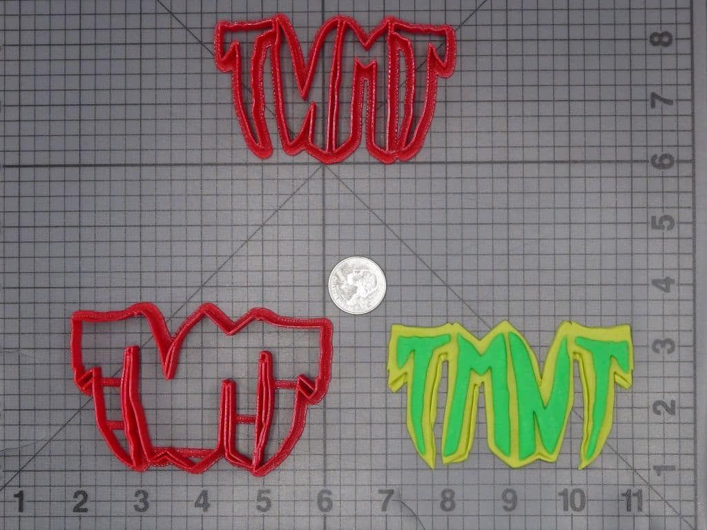 Teenage Mutant Ninja Turtle - TMNT Logo 266-K101 Cookie Cutter Set