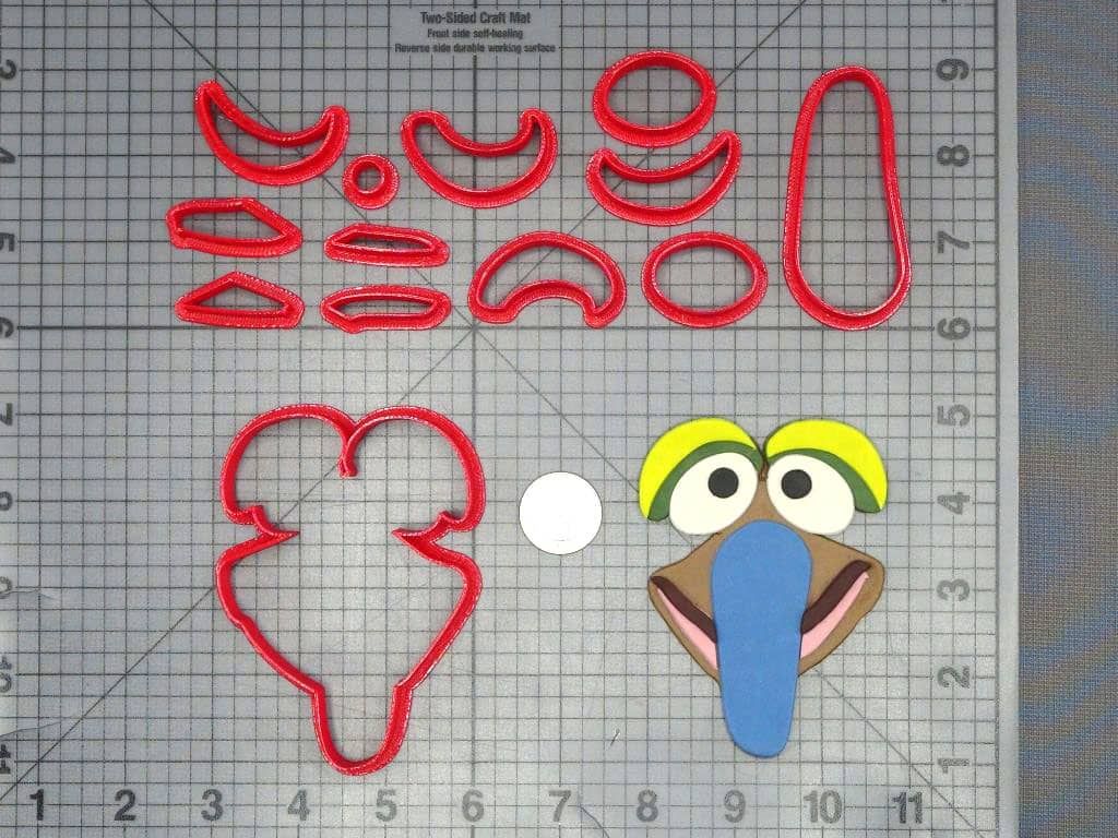 The Muppet Show - Gonzo Face 266-J586 Cookie Cutter Set