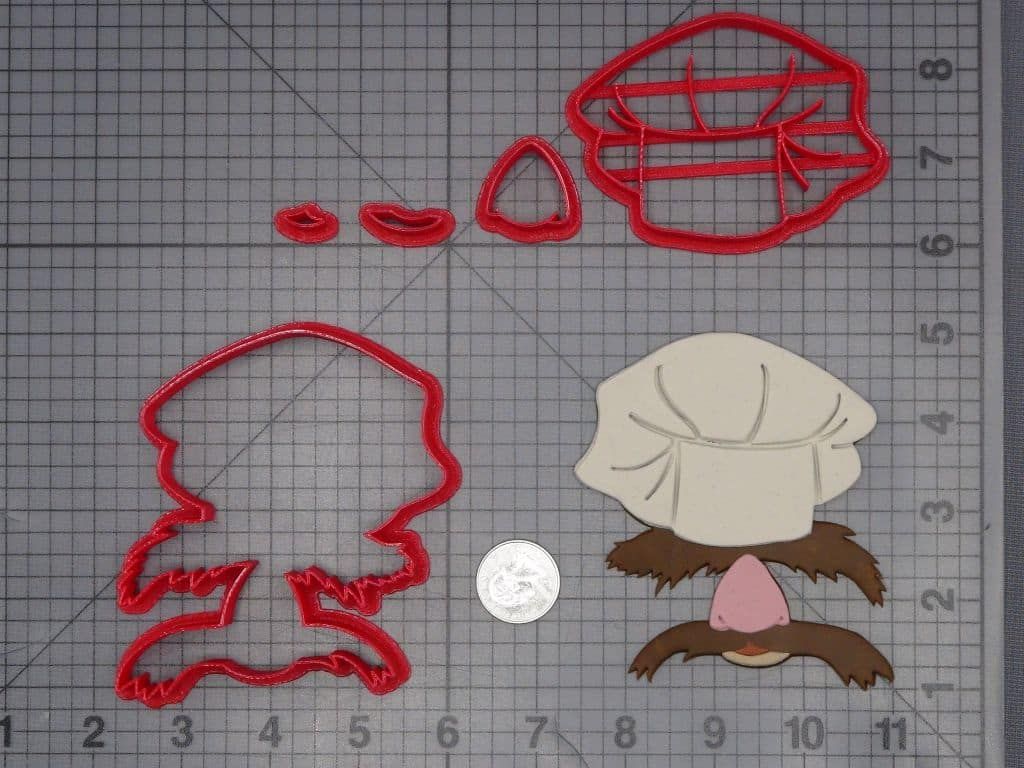The Muppet Show - Swedish Chef Face 266-J755 Cookie Cutter Set