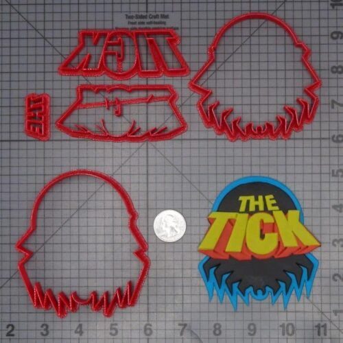 The Tick Logo 266-J866 Cookie Cutter Set