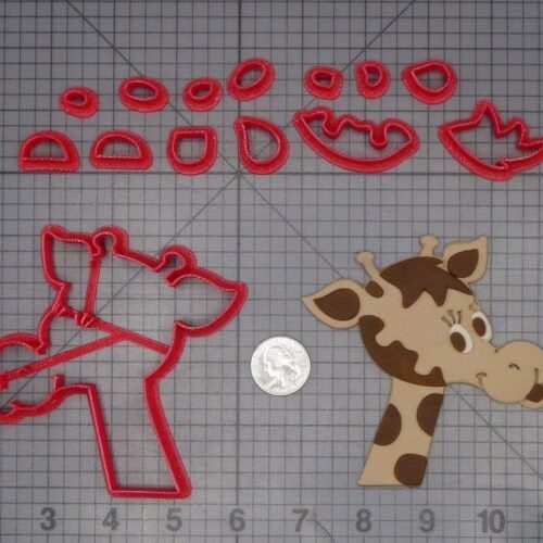 Toys R Us Giraffe Head 266-J823 Cookie Cutter Set