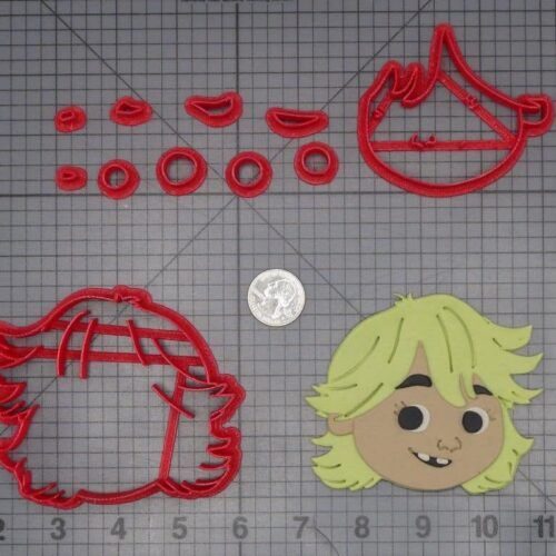 Trash Truck - Donny Head 266-J859 Cookie Cutter Set