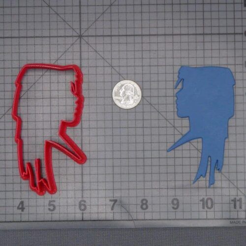 Atlantis - Kida Head 266-K091 Cookie Cutter Silhouette