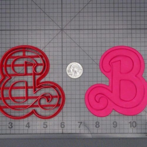Barbie B Logo 266-K235 Cookie Cutter