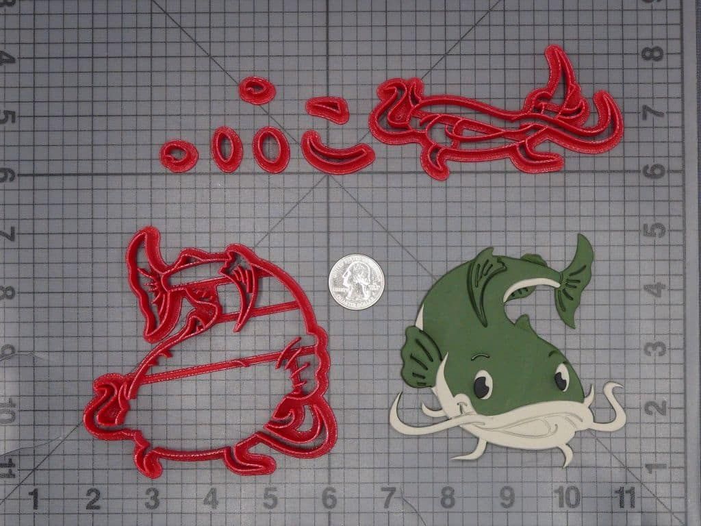 Catfish 266-K077 Cookie Cutter Set