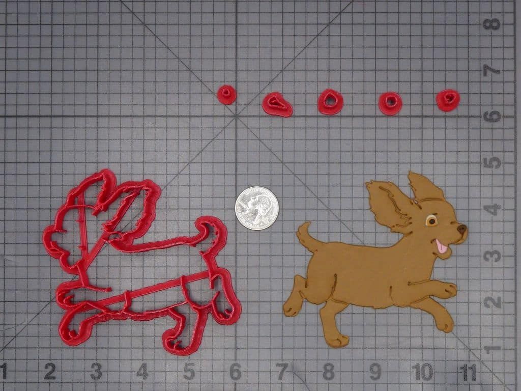 Cavalier King Charles Spaniel Dog Body 266-K008 Cookie Cutter Set