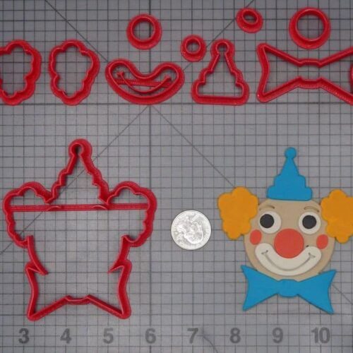 Clown Face 266-J940 Cookie Cutter Set