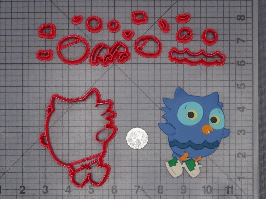 Daniel the Tiger - O the Owl Body 266-K040 Cookie Cutter Set
