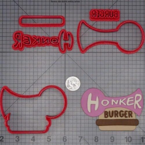Doug - Honker Burger 266-K079 Cookie Cutter Set