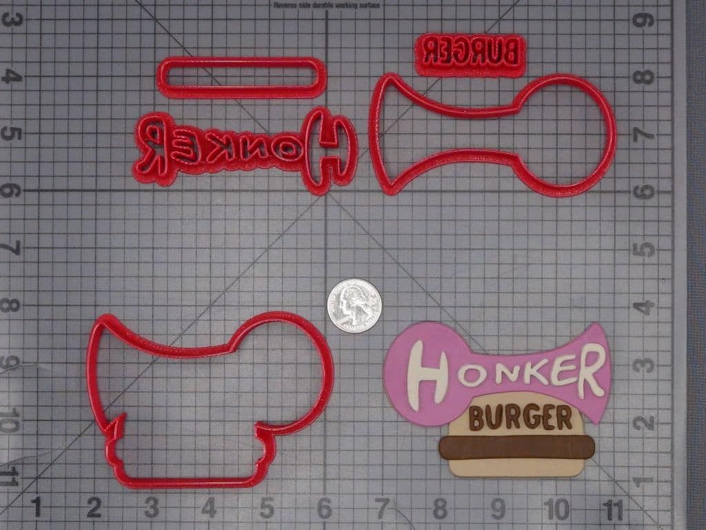 Doug - Honker Burger 266-K079 Cookie Cutter Set