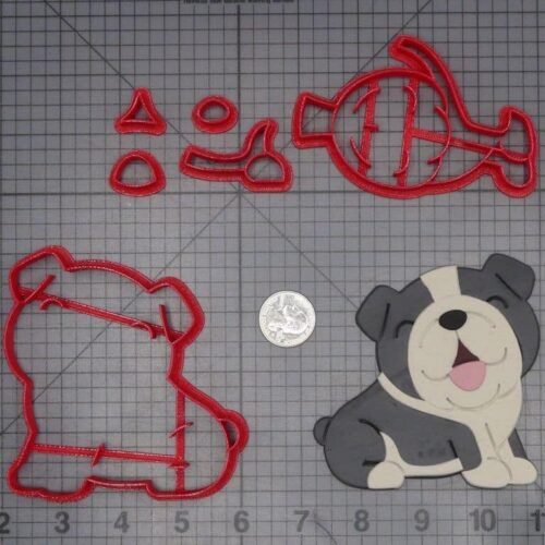 English Bulldog Body 266-J942 Cookie Cutter Set