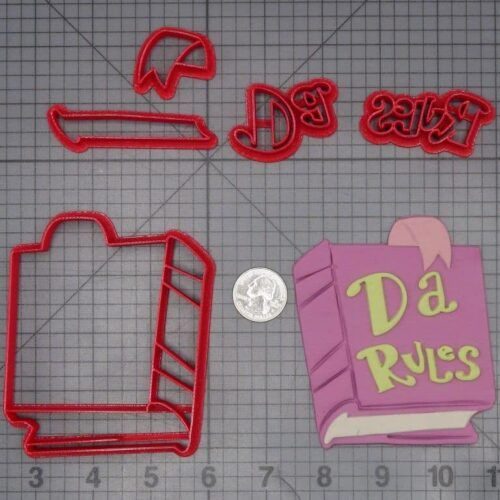 Fairly Odd Parents - Da Rule Book 266-K135 Cookie Cutter Set