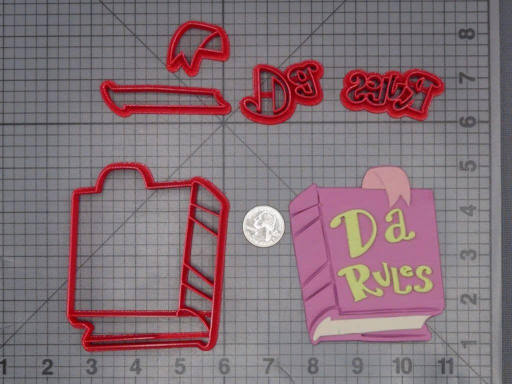 Fairly Odd Parents - Da Rule Book 266-K135 Cookie Cutter Set