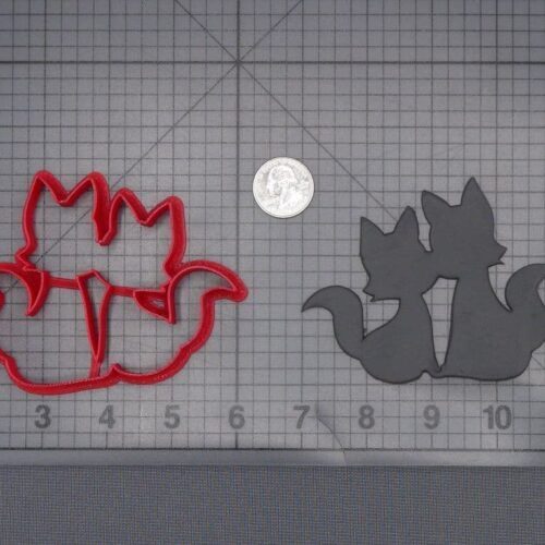 Fox Couple 266-J879 Cookie Cutter
