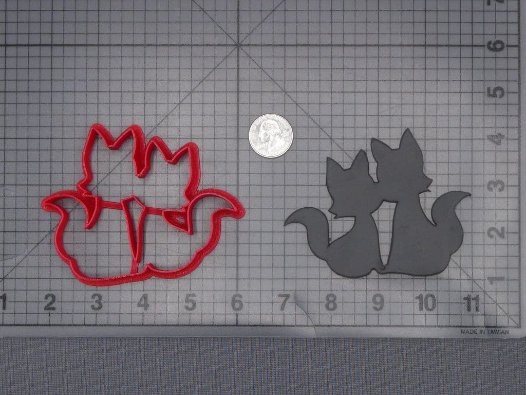 Fox Couple 266-J879 Cookie Cutter