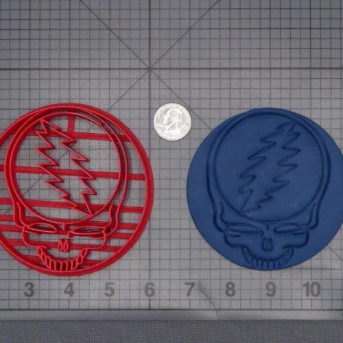 Grateful Dead - Steal Your Face Logo 266-K202 Cookie Cutter
