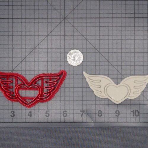 Heart with Wings 266-K129 Cookie Cutter