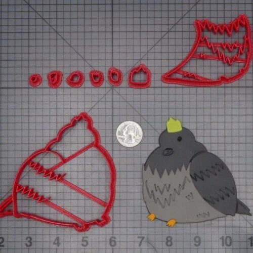 King Pigeon Bird 266-K054 Cookie Cutter Set