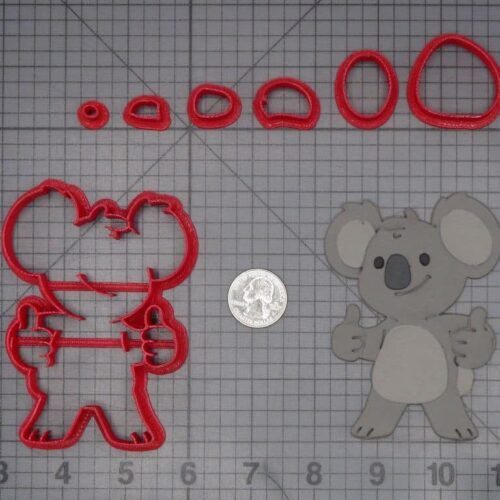 Koala Body 266-J944 Cookie Cutter Set