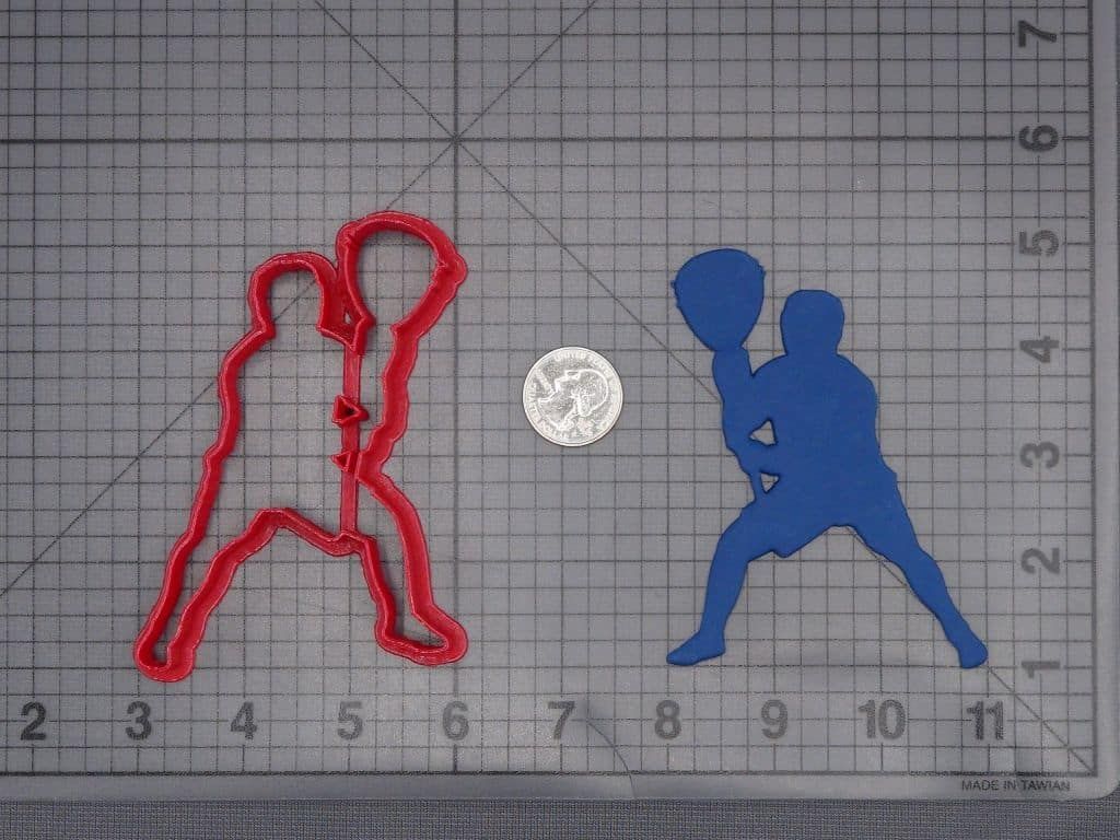 Lacrosse Player 266-J986 Cookie Cutter