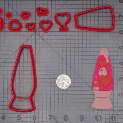 Lava Lamp Hearts 266-J975 Cookie Cutter Set