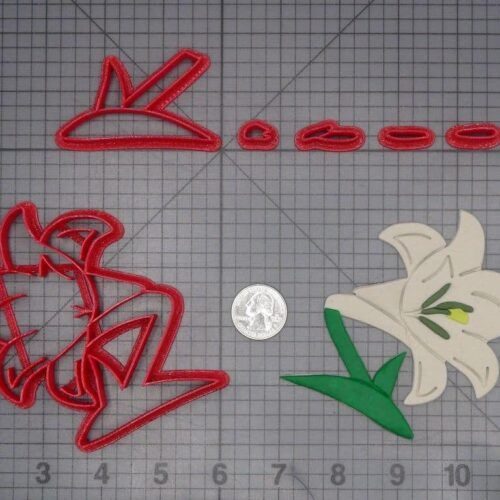 Lily Flower 266-J908 Cookie Cutter Set