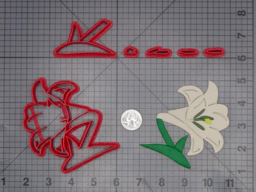 Lily Flower 266-J908 Cookie Cutter Set