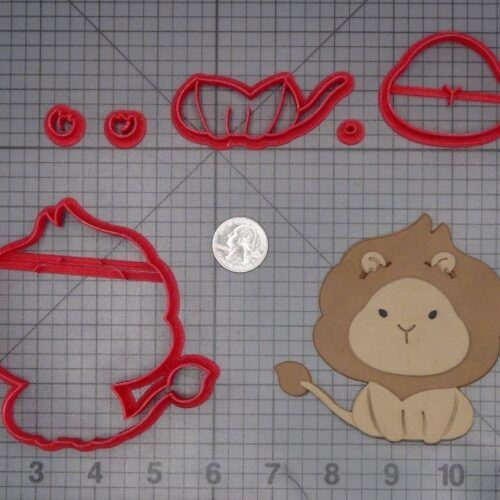 Lion Body 266-J980 Cookie Cutter Set