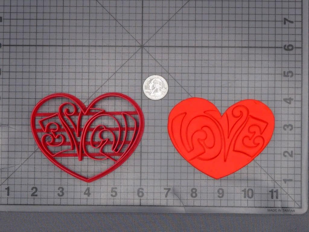 Love Heart 266-K164 Cookie Cutter