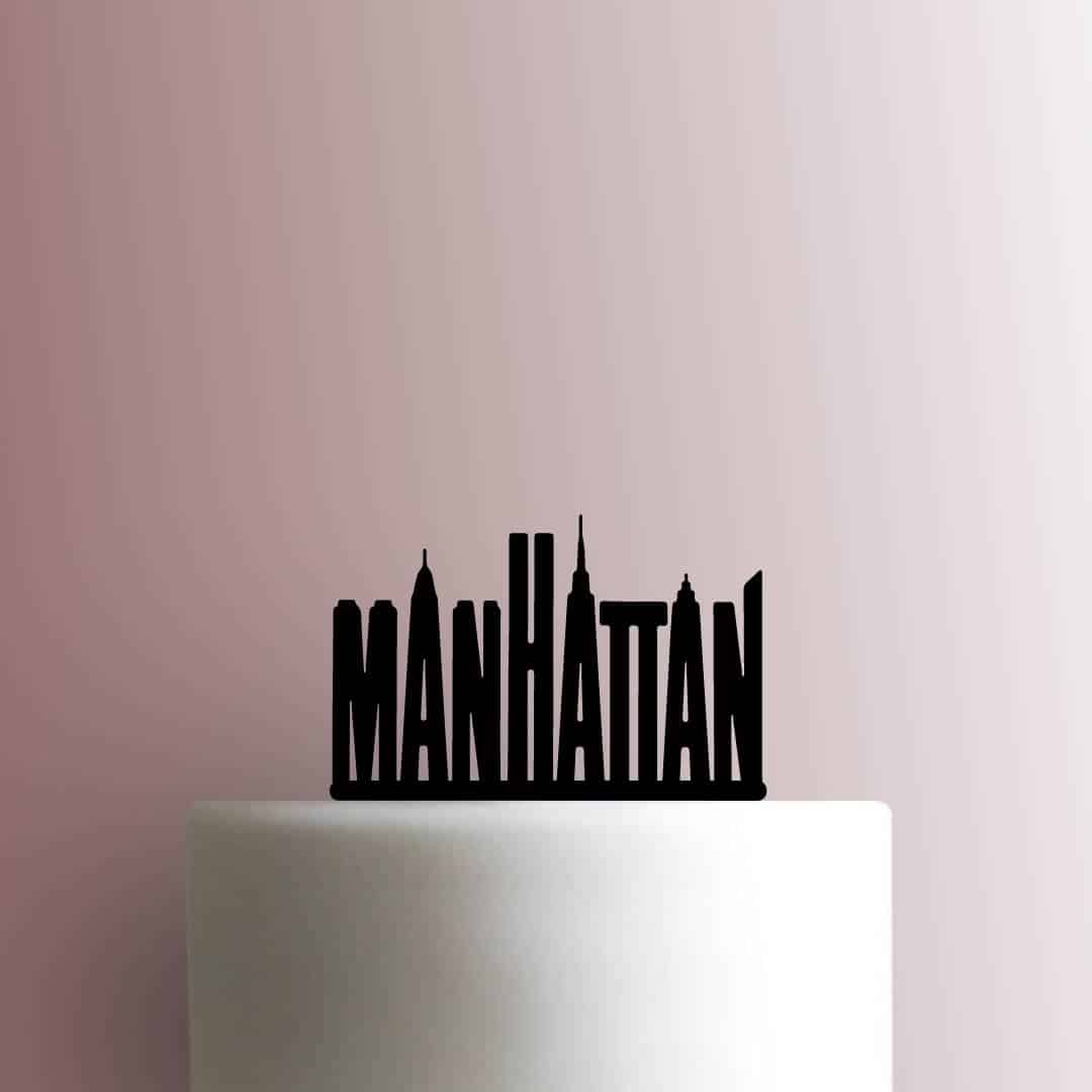 Manhattan Skyline 225-B707 Cake Topper