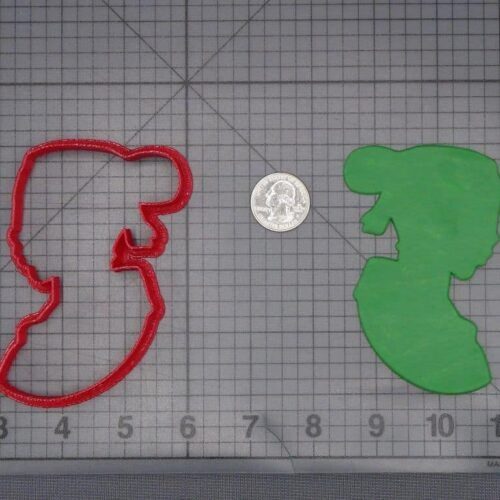 Mulan Head 266-K134 Cookie Cutter Silhouette