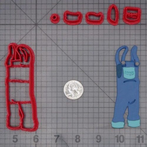 Overalls 266-J977 Cookie Cutter Set