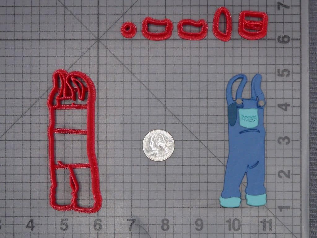Overalls 266-J977 Cookie Cutter Set