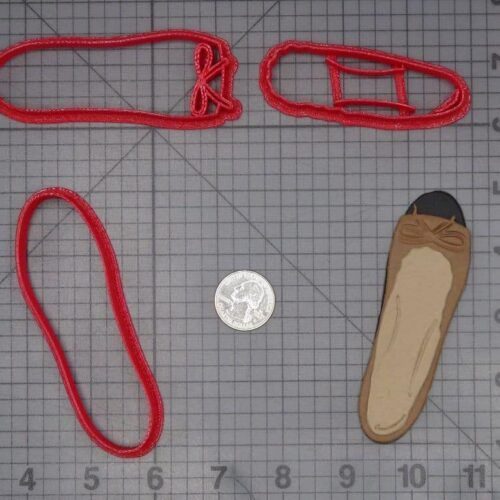 Shoe Flats 266-K073 Cookie Cutter Set