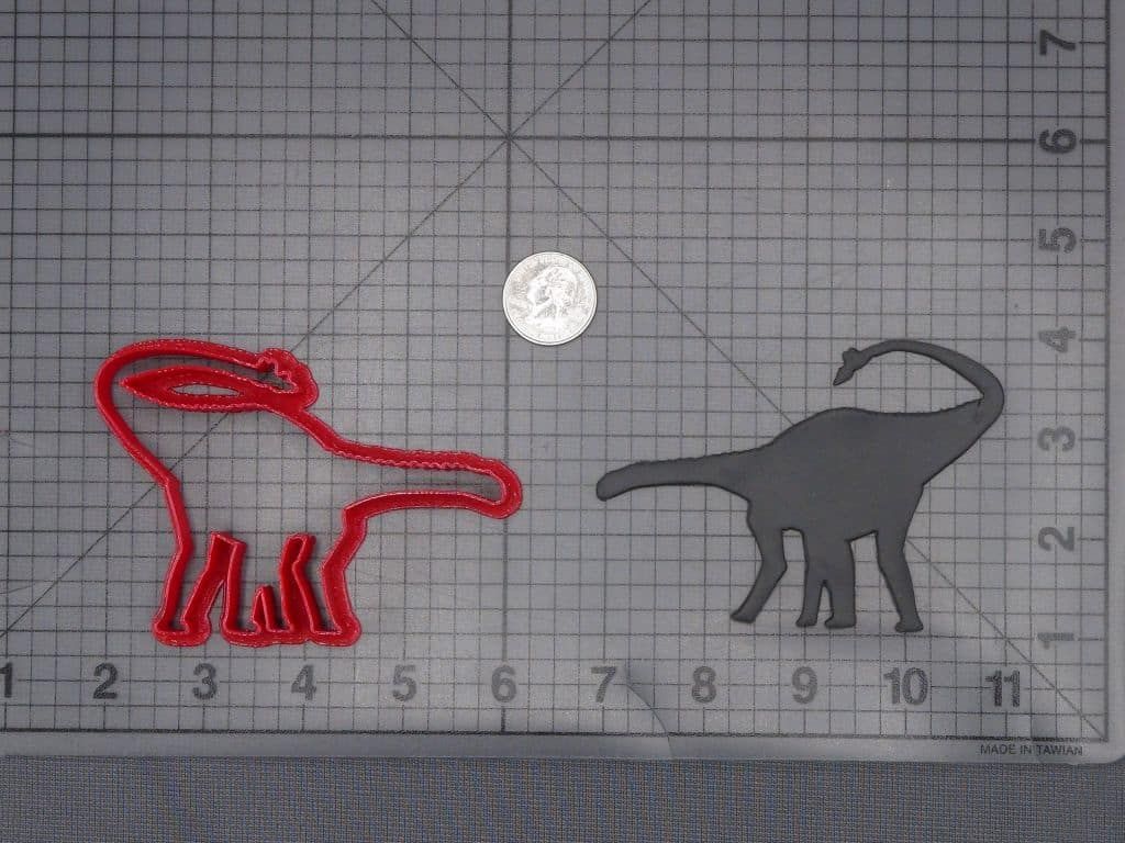 Shunosaurus Dinosaur 266-J880 Cookie Cutter Silhouette