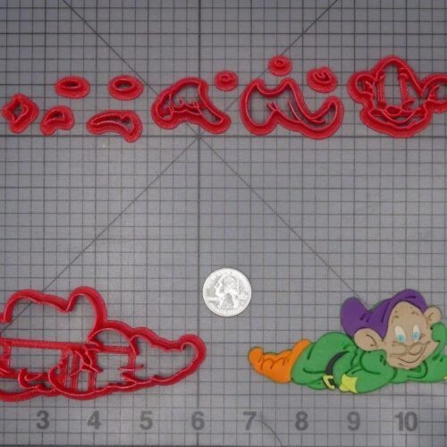 Snow White and the Seven Dwarfs - Dopey 266-K089 Cookie Cutter Set