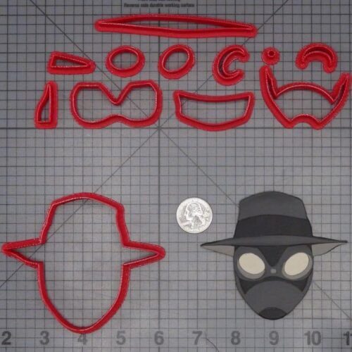 Spiderman Noir Head 266-K003 Cookie Cutter Set