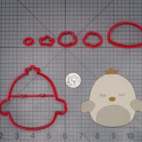 Squishmallow - Alyssa Swan 266-K217 Cookie Cutter Set