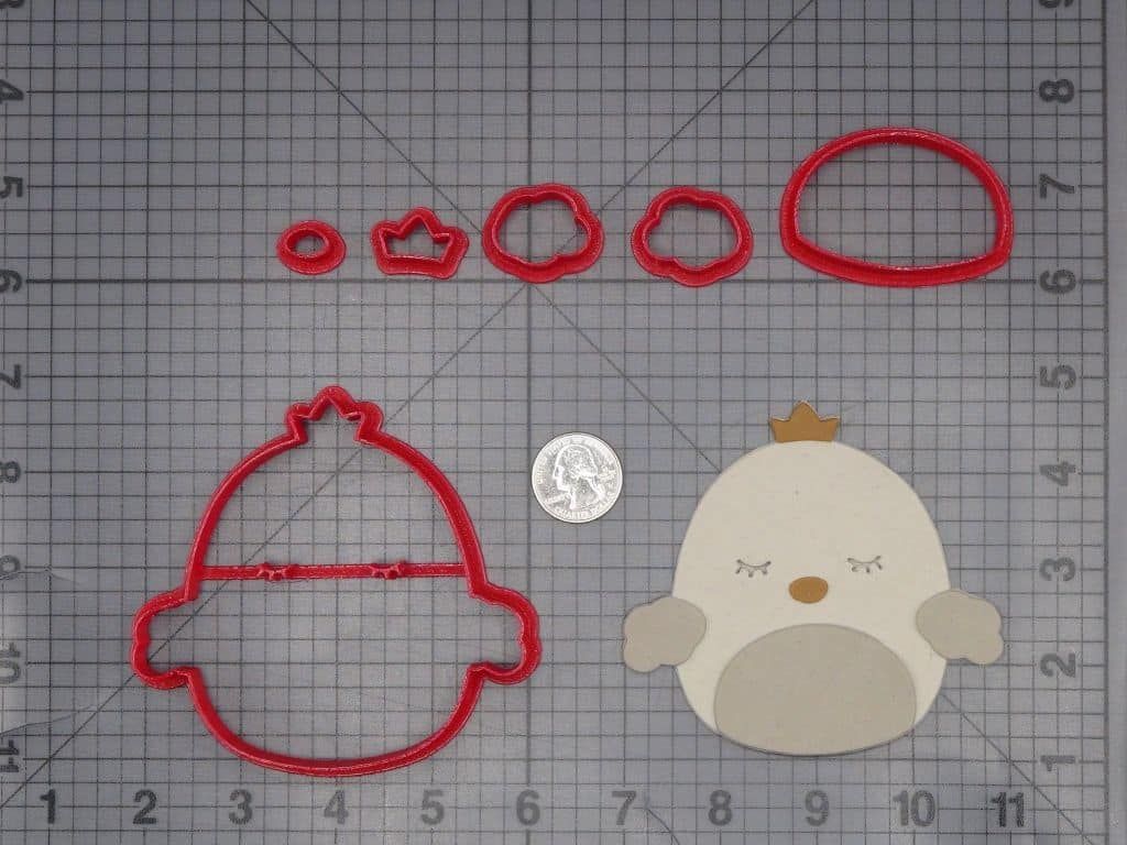 Squishmallow - Alyssa Swan 266-K217 Cookie Cutter Set