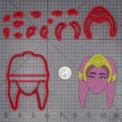 Star Wars - Gaya Galactic Superstar Head 266-K210 Cookie Cutter Set