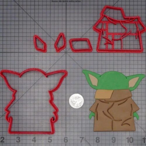 Star Wars - Yoda Body 266-K104 Cookie Cutter Set