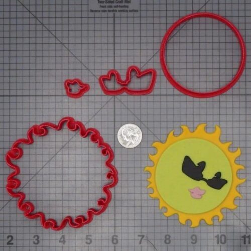 Sun with Sunglasses 266-K071 Cookie Cutter Set