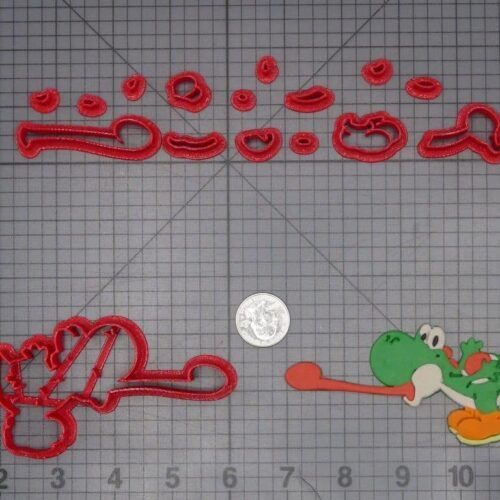 Super Mario - Yoshi Body 266-K143 Cookie Cutter Set