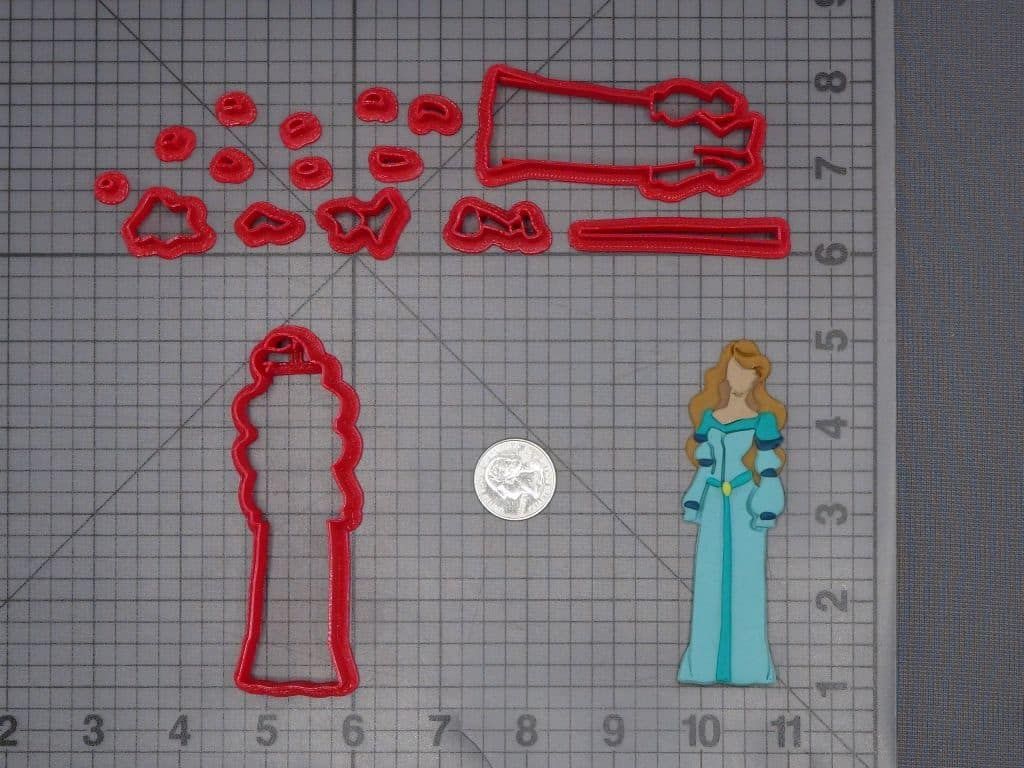 Swan Princess Body 266-K083 Cookie Cutter Set