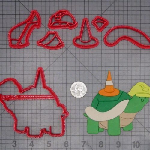 Traffic Cone Turtle 266-K016 Cookie Cutter Set