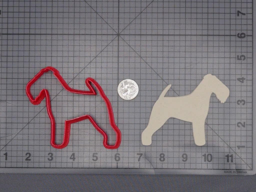 Welsh Terrier Dog 266-K021 Cookie Cutter Silhouette