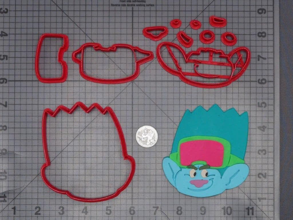 Trolls - John Dory Head 266-K311 Cookie Cutter Set