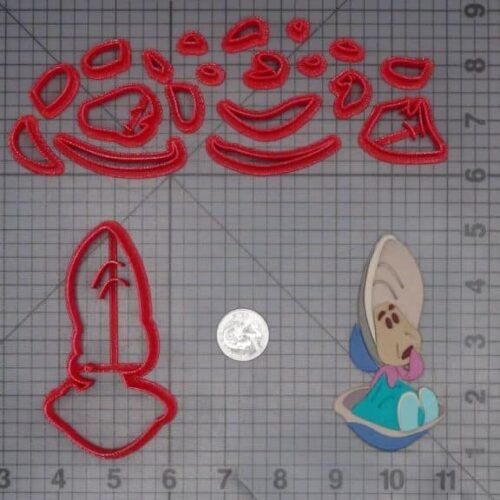 Alice in Wonderland - Baby Oyster 266-K287 Cookie Cutter Set