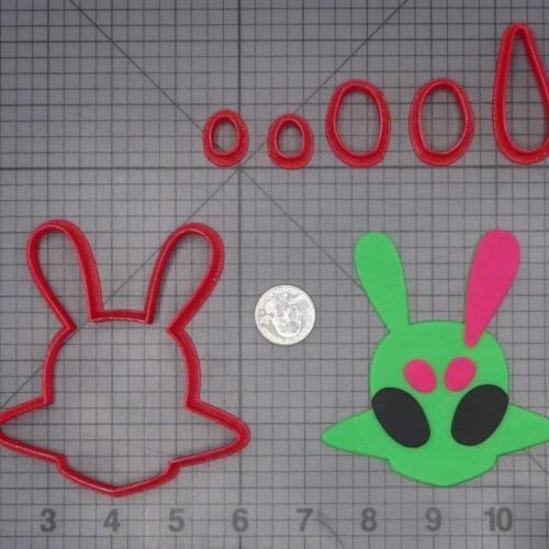 Alien 266-K124 Cookie Cutter Set